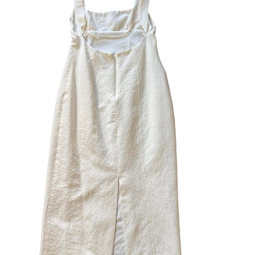 Zara womans ecru linen blend